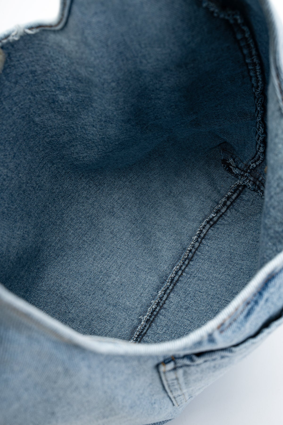 Tek Cepli Denim Kadın Çapraz Çanta Roxy Açık Mavi
