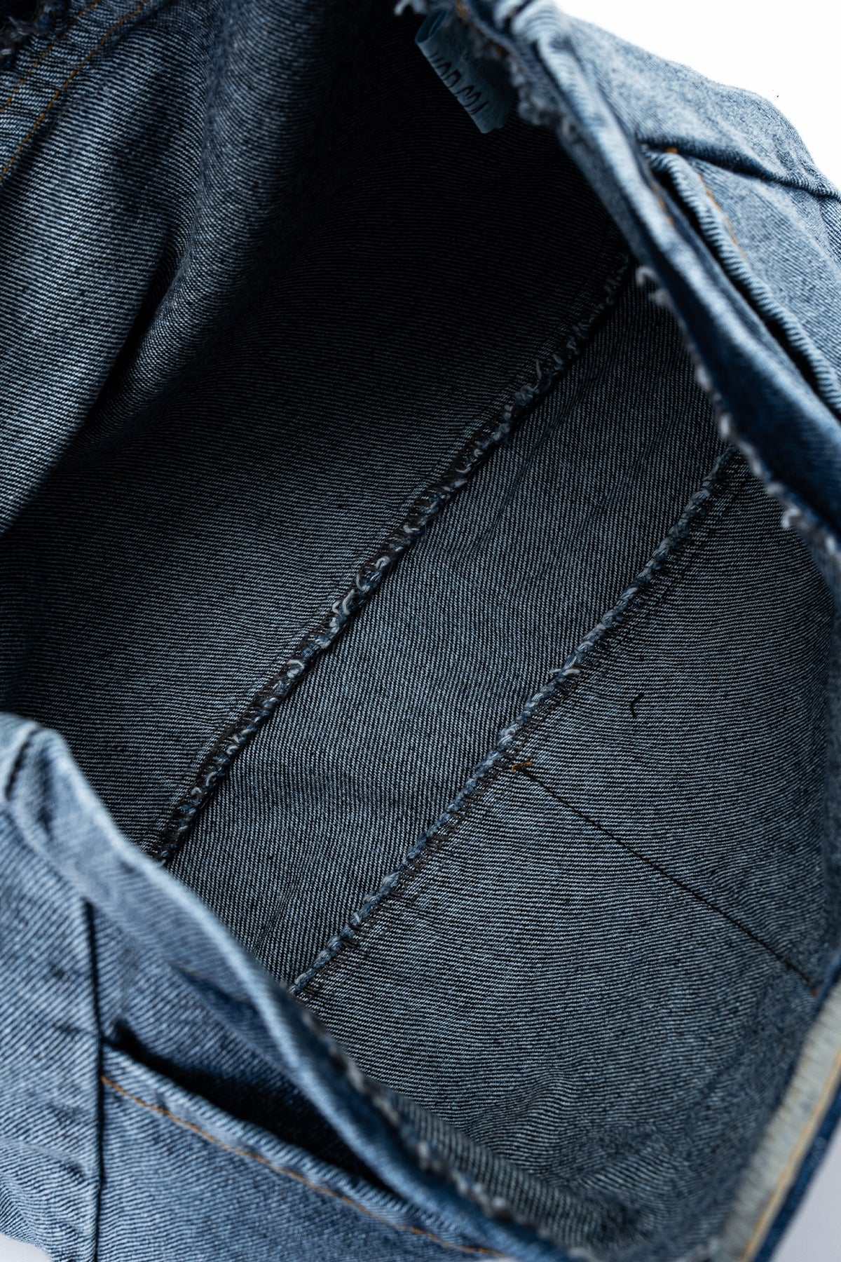 Postacı Denim Kadın Çapraz Çanta Ruby Mavi