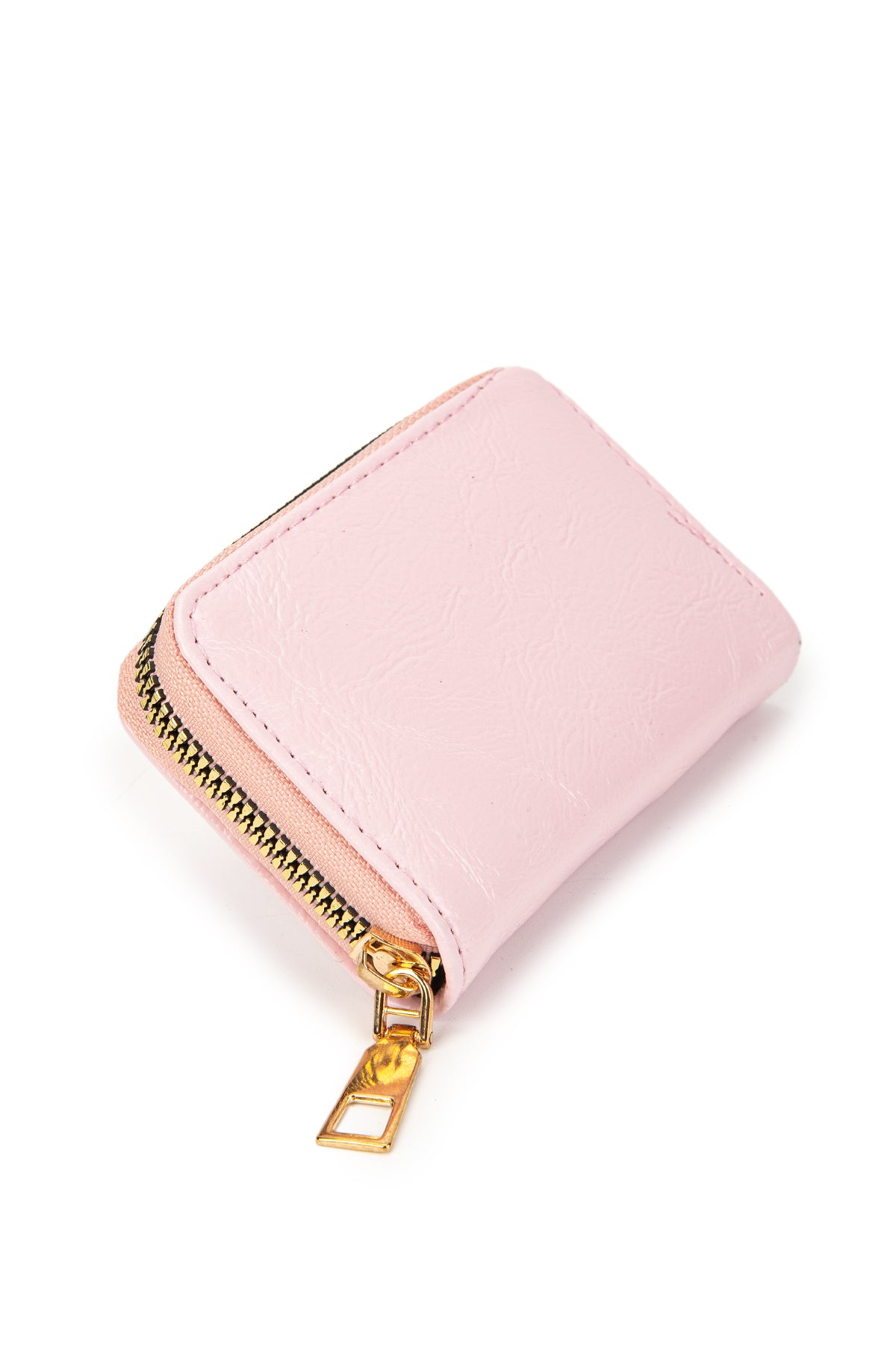 Suni Kılçıllı Deri ZC 139 Kadın Mini Cüzdan Toz Pembe