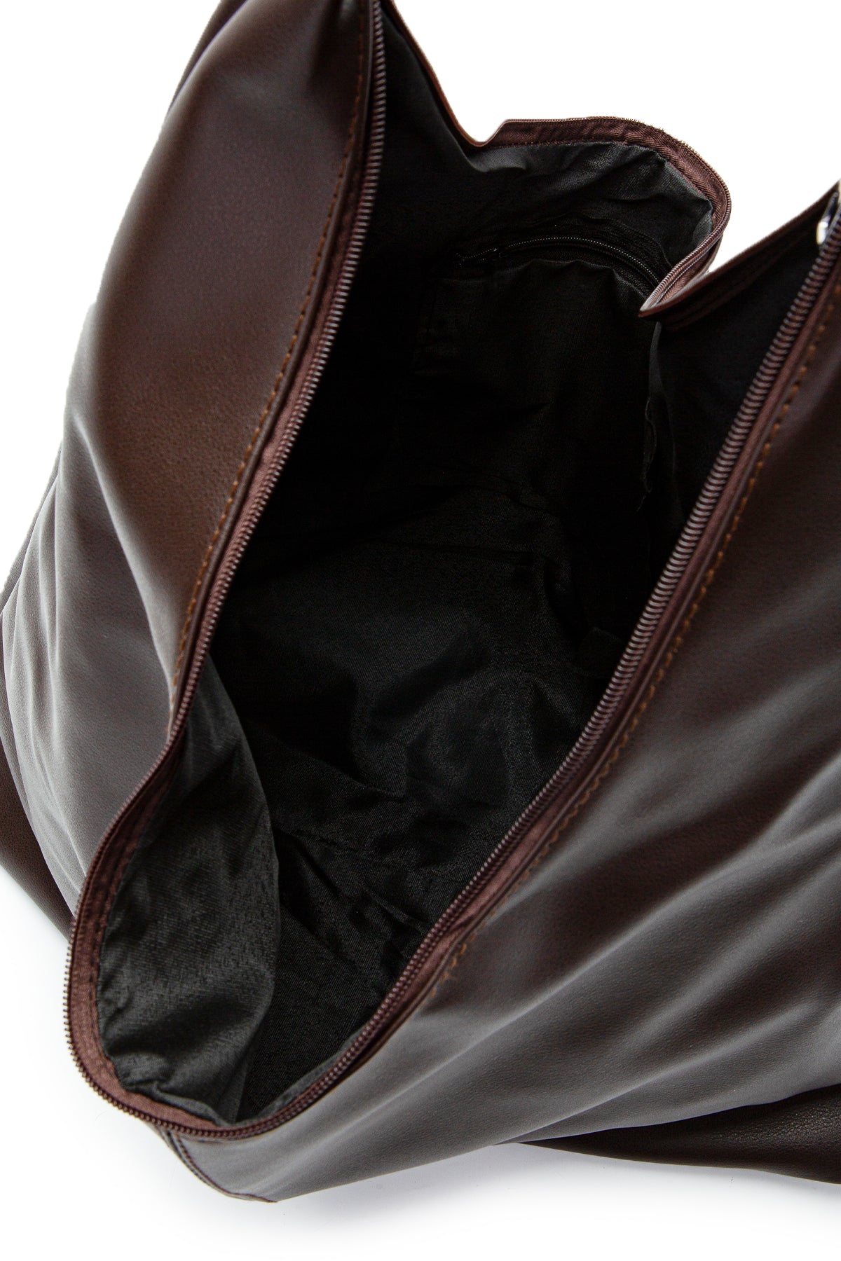 Salaş Milan Düz Kadın Kol Çanta Acı Kahve