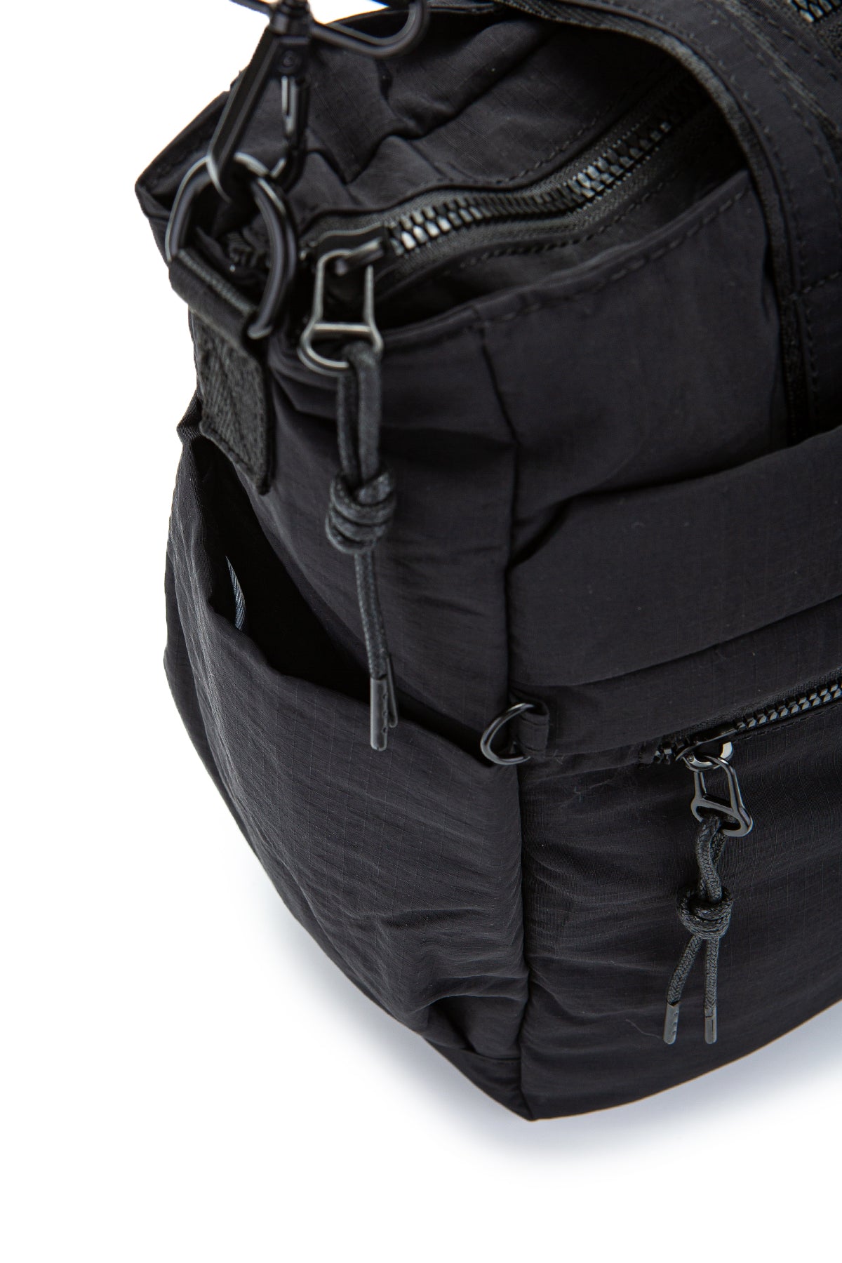 Klinkır Kumaş Suya Dayanıklı Hector Unisex Kol Çantası Siyah