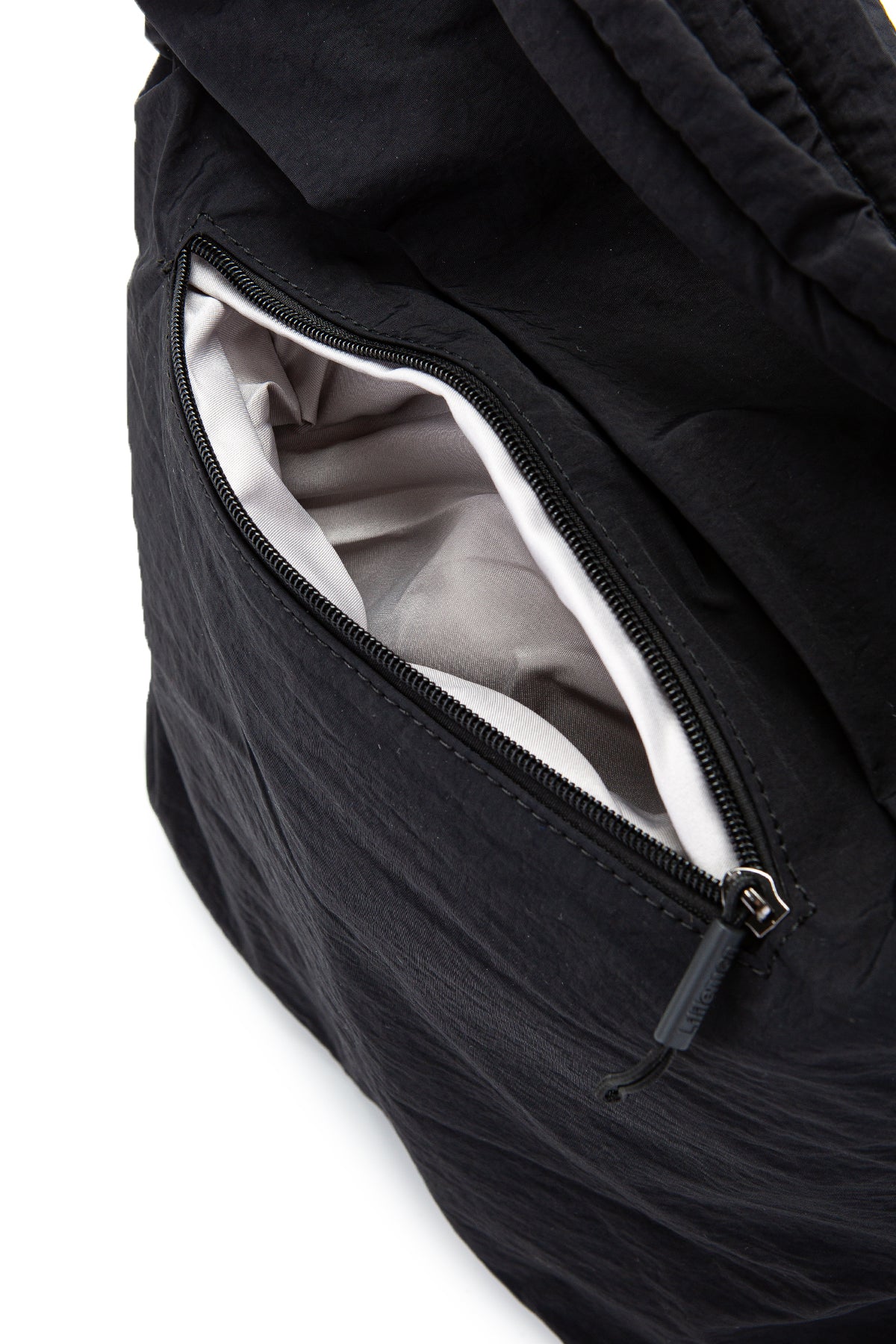 Klinkır Kumaş Suya Dayanıklı Edvin Unisex Çapraz Çanta Siyah