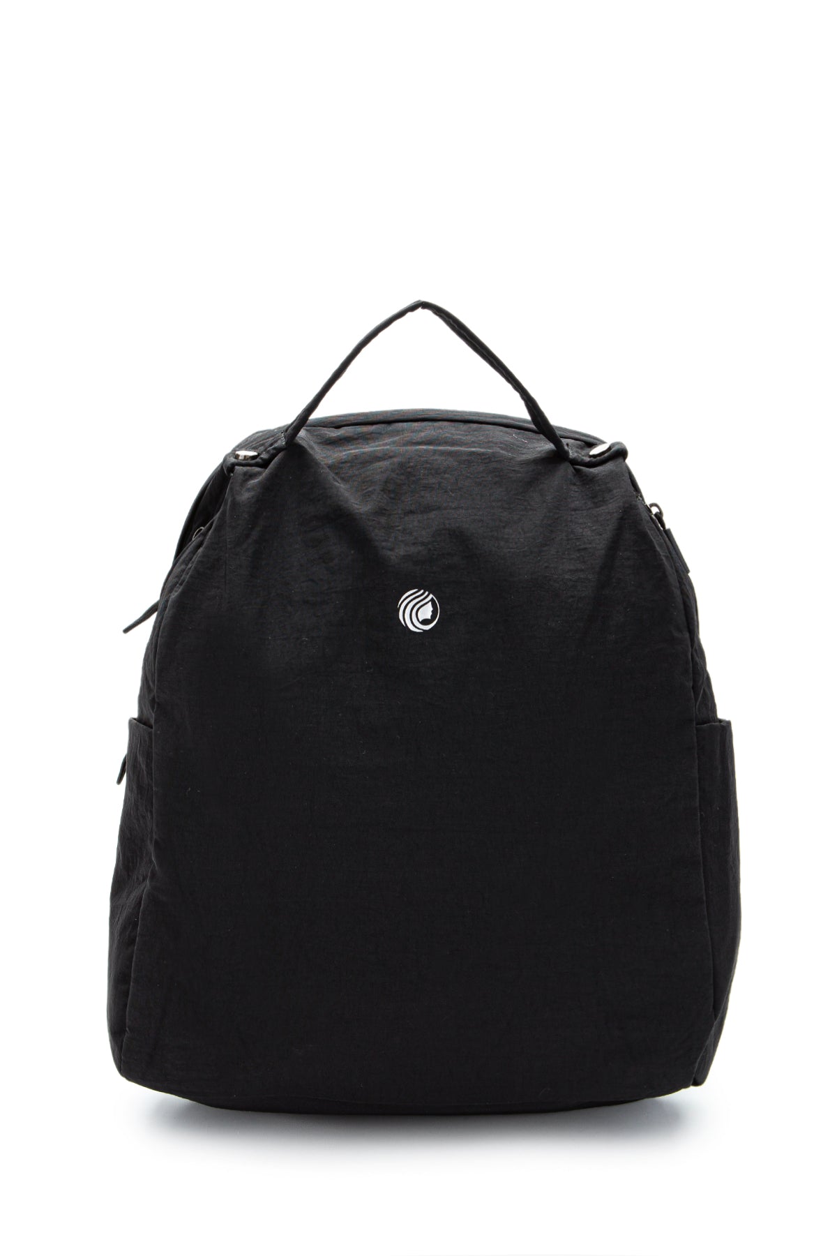 Klinkır Kumaş Suya Dayanıklı Roksy Unisex Sırt Çantası Siyah