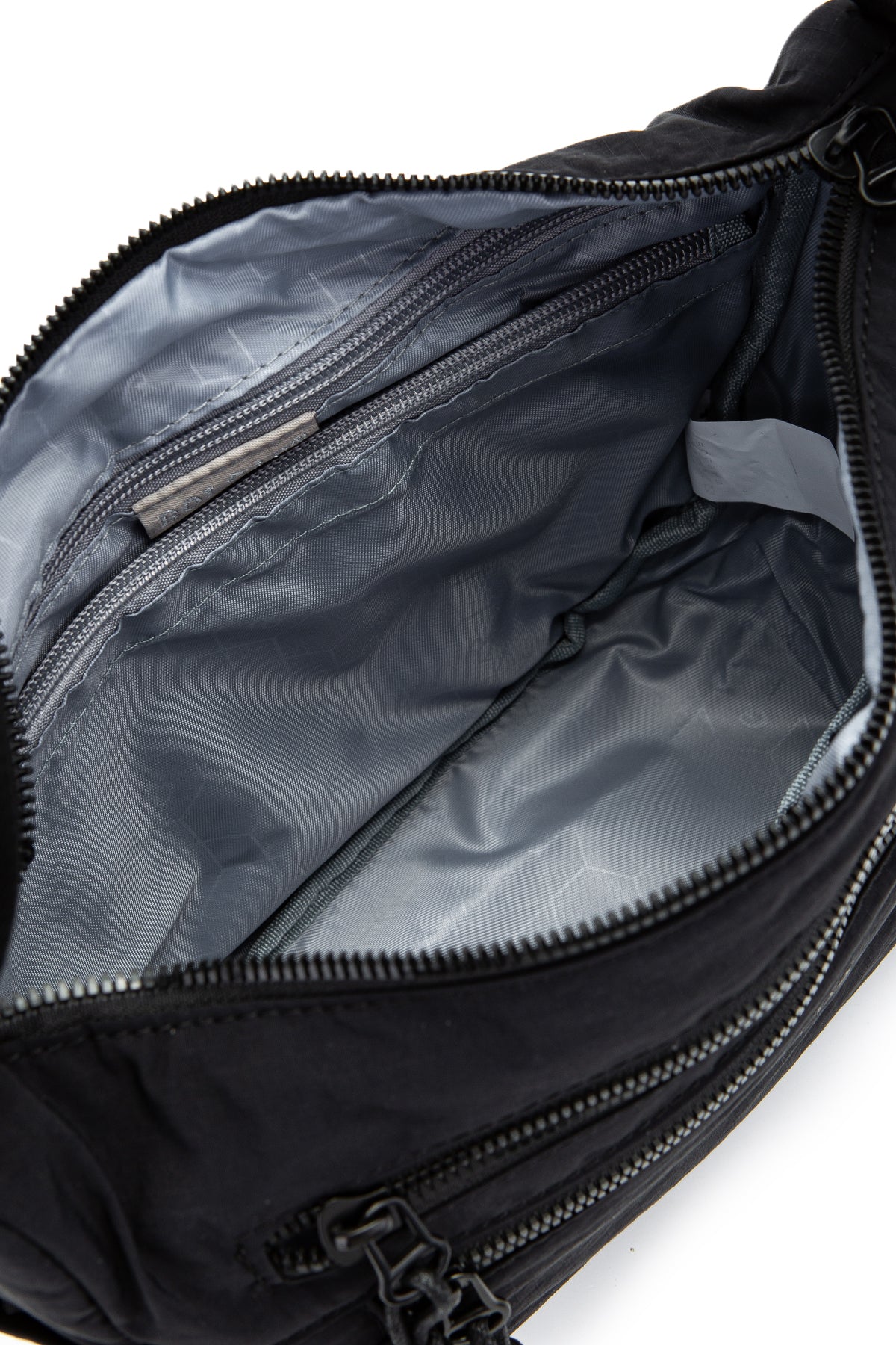 Klinkır Kumaş Suya Dayanıklı Herbert Unisex Çapraz Çanta Siyah