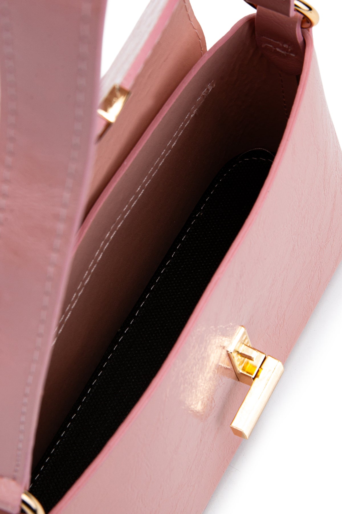 Kapaklı Baget Lara Kadın Kol Çanta Pudra