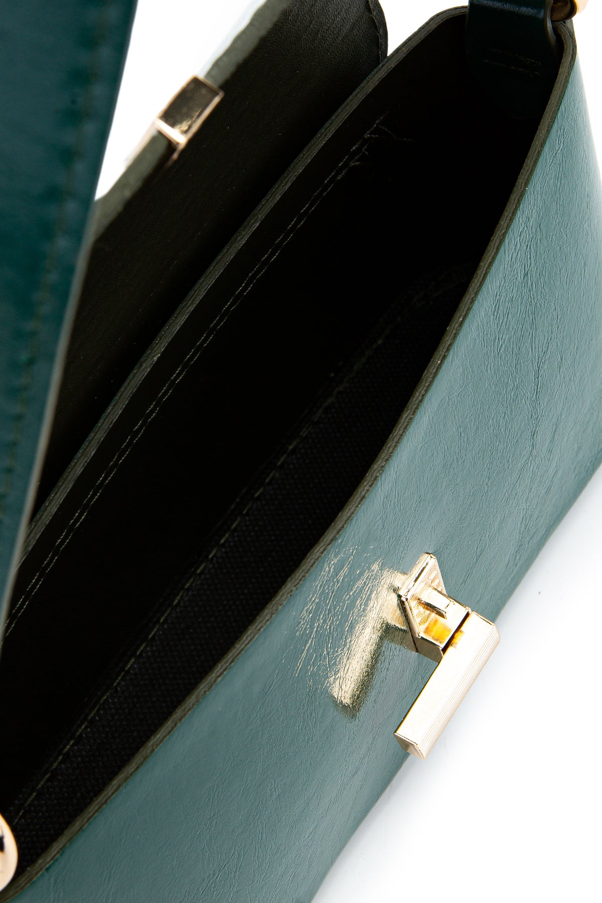 Kapaklı Baget Lara Kadın Kol Çanta Yeşil