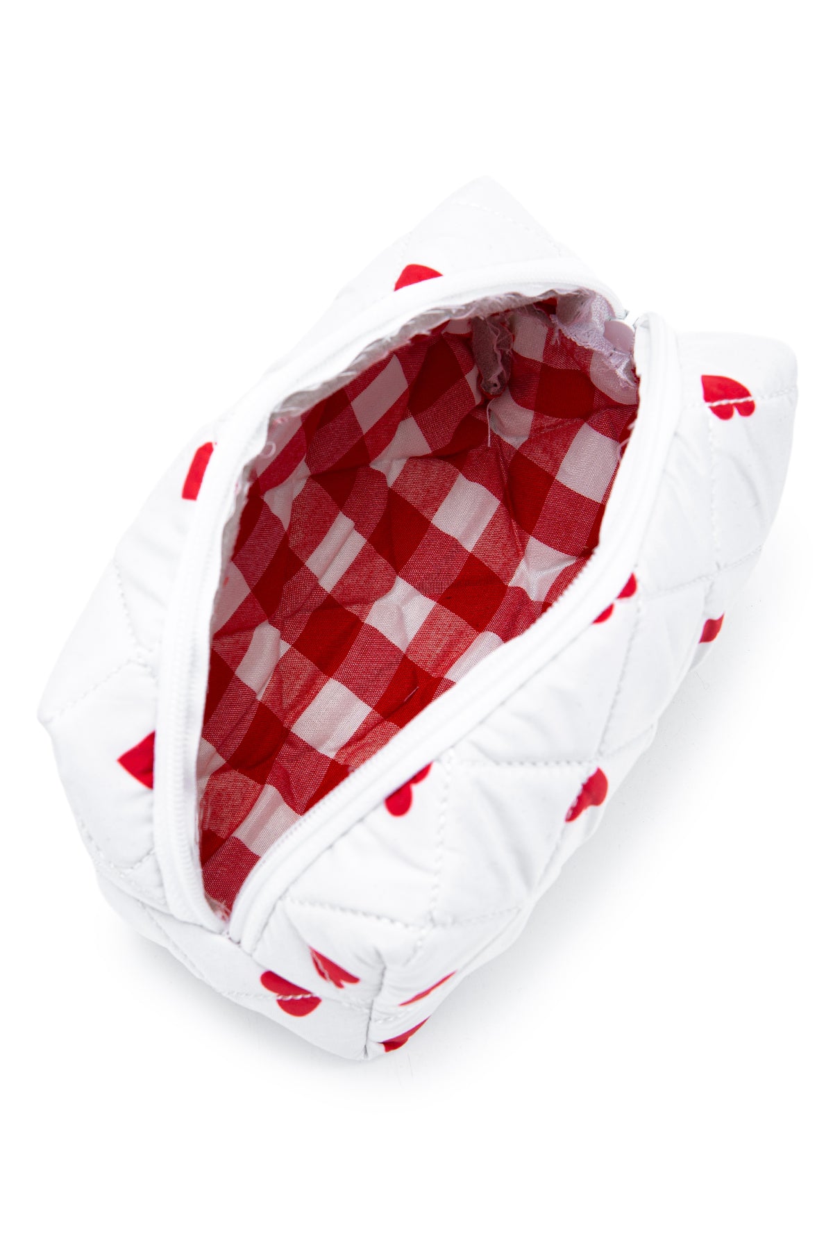 ZC263 Kumaş Kadın Makyaj Çanta Kalp