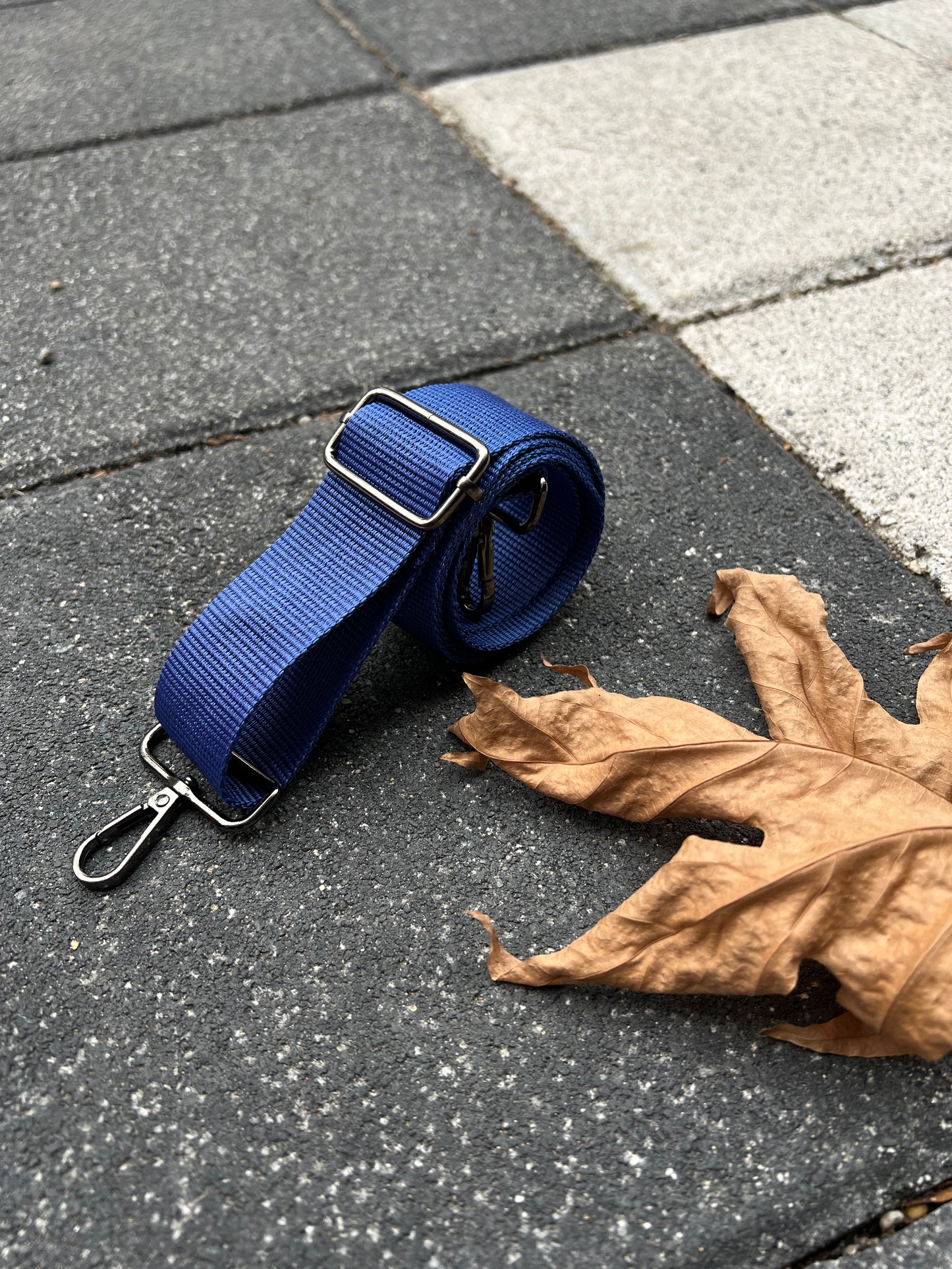 Uzun Kolon Askı Saks Mavi