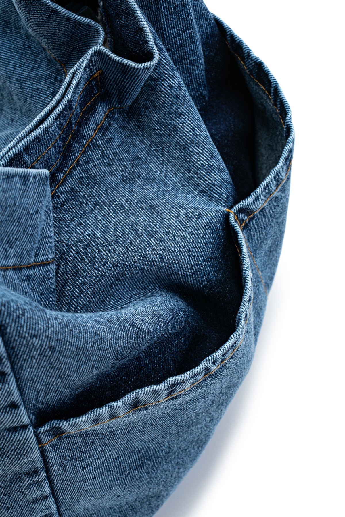 Çift Cepli Denim Kadın Çapraz Çanta Allison Lacivert