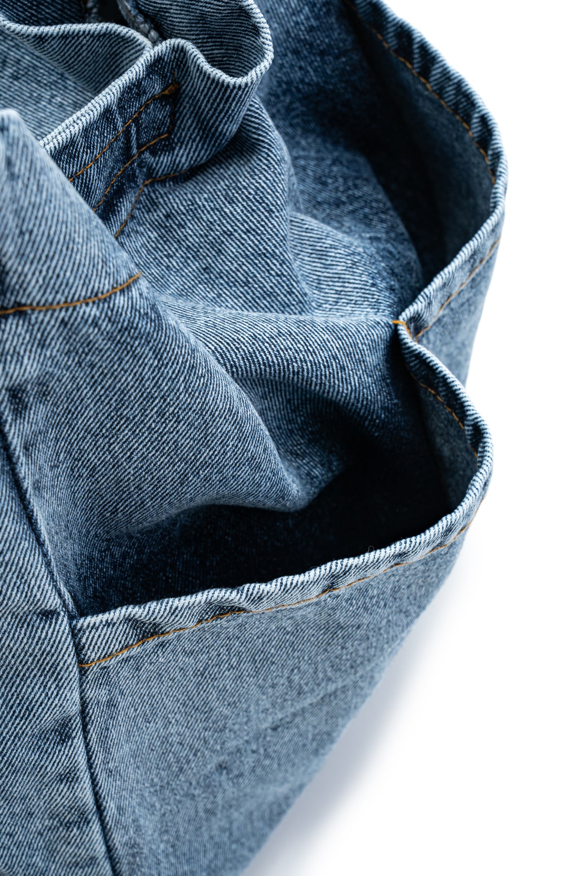 Çift Cepli Denim Kadın Çapraz Çanta Allison Mavi
