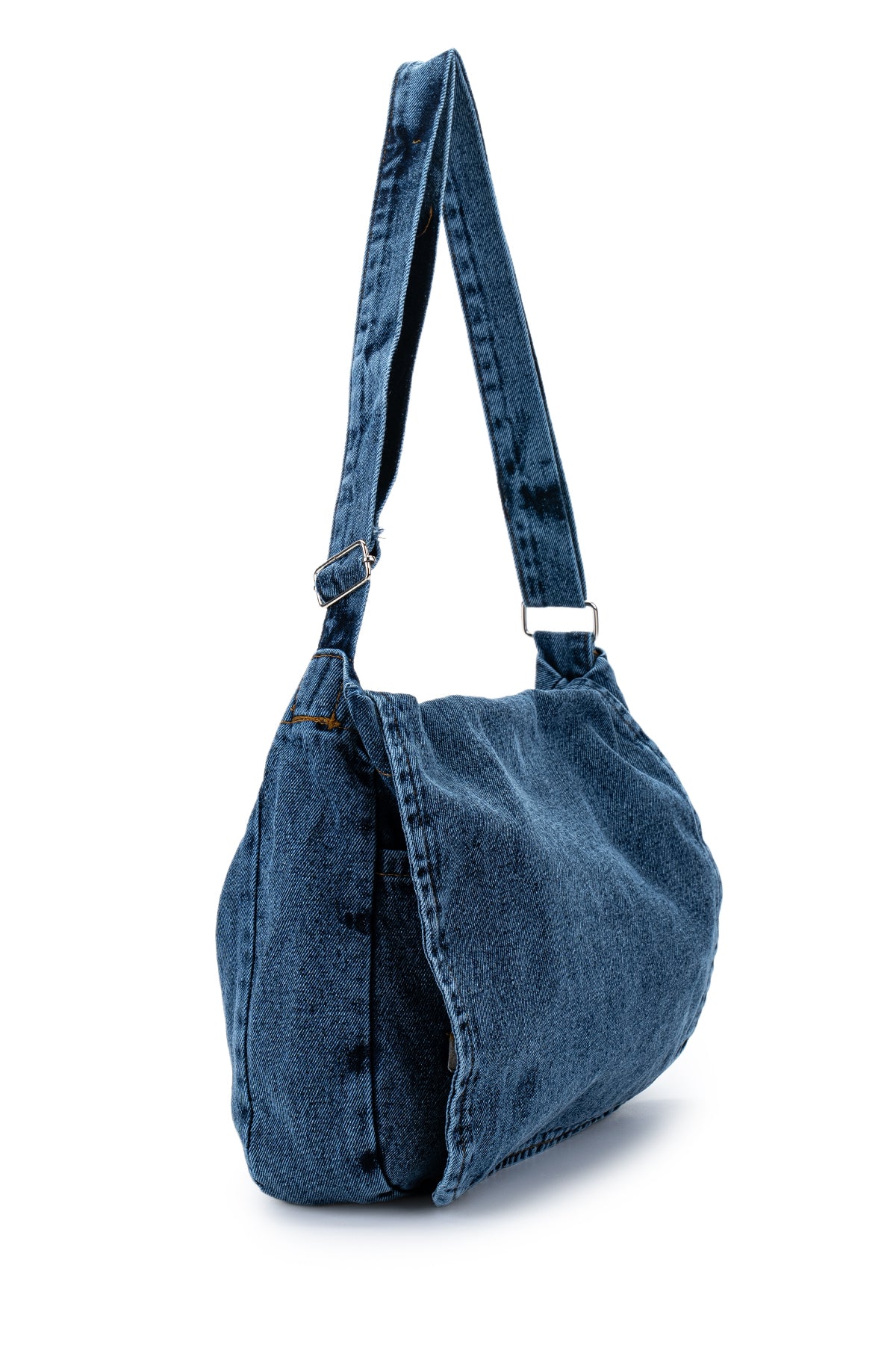 Postacı Denim Kadın Çapraz Çanta Ruby Lacivert
