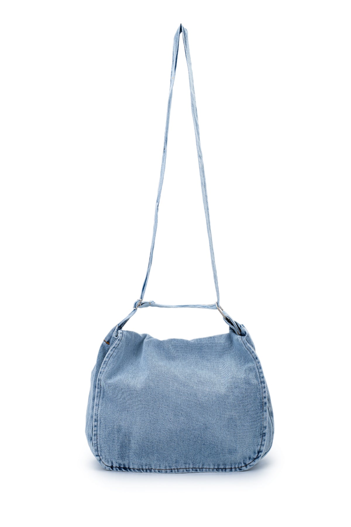 Postacı Denim Kadın Çapraz Çanta Ruby Açık Mavi