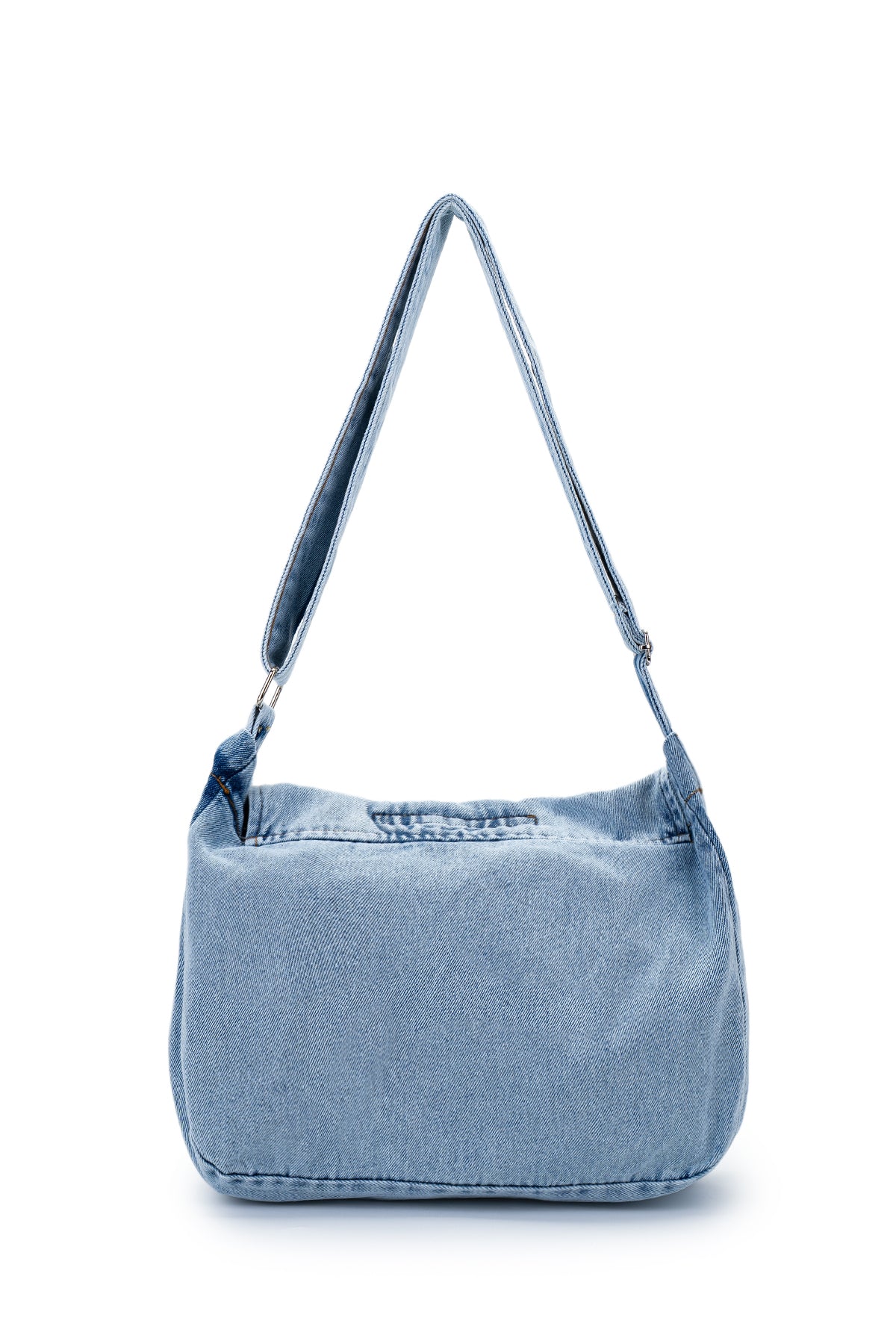 Postacı Denim Kadın Çapraz Çanta Ruby Açık Mavi