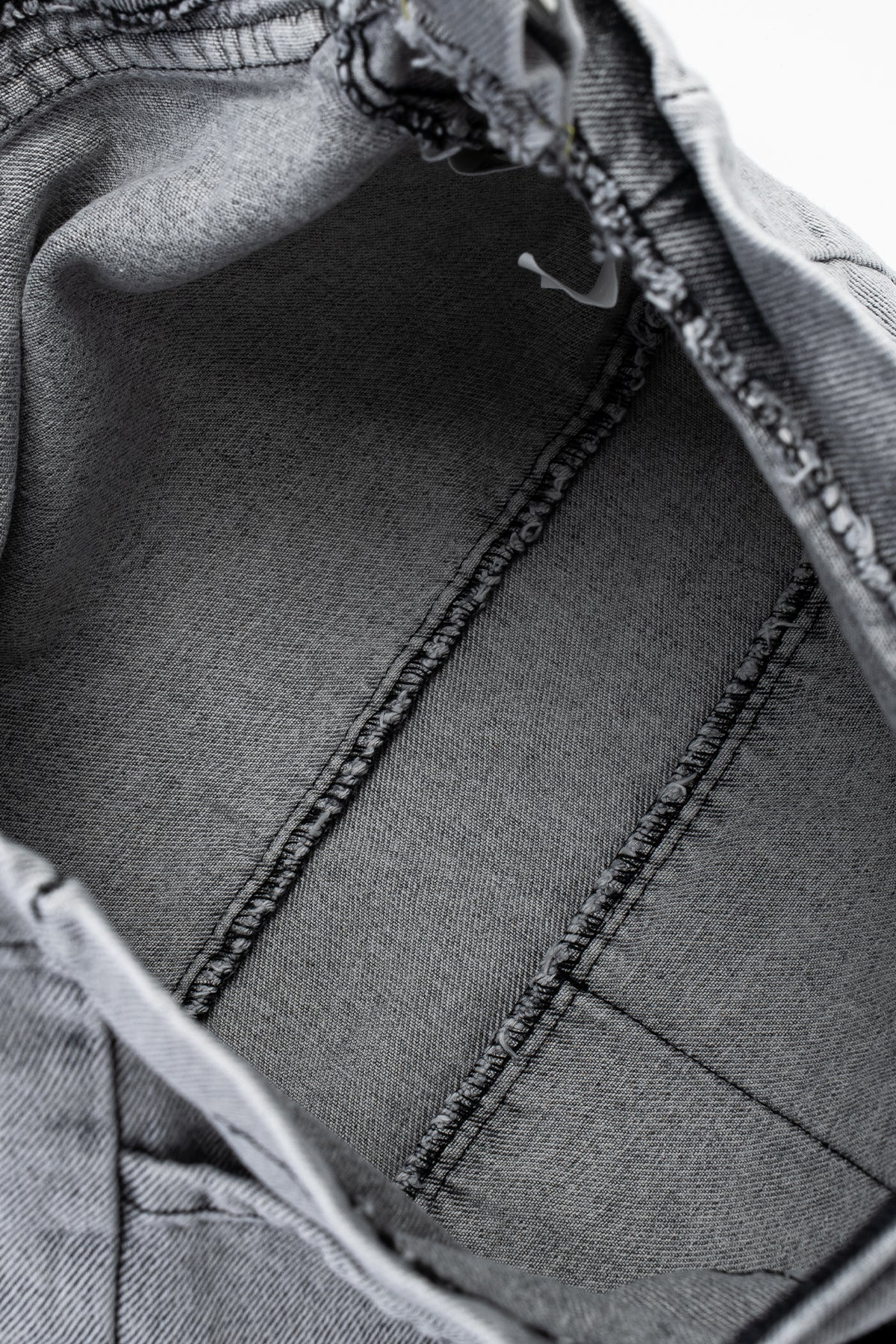 Postacı Denim Kadın Çapraz Çanta Ruby Gri