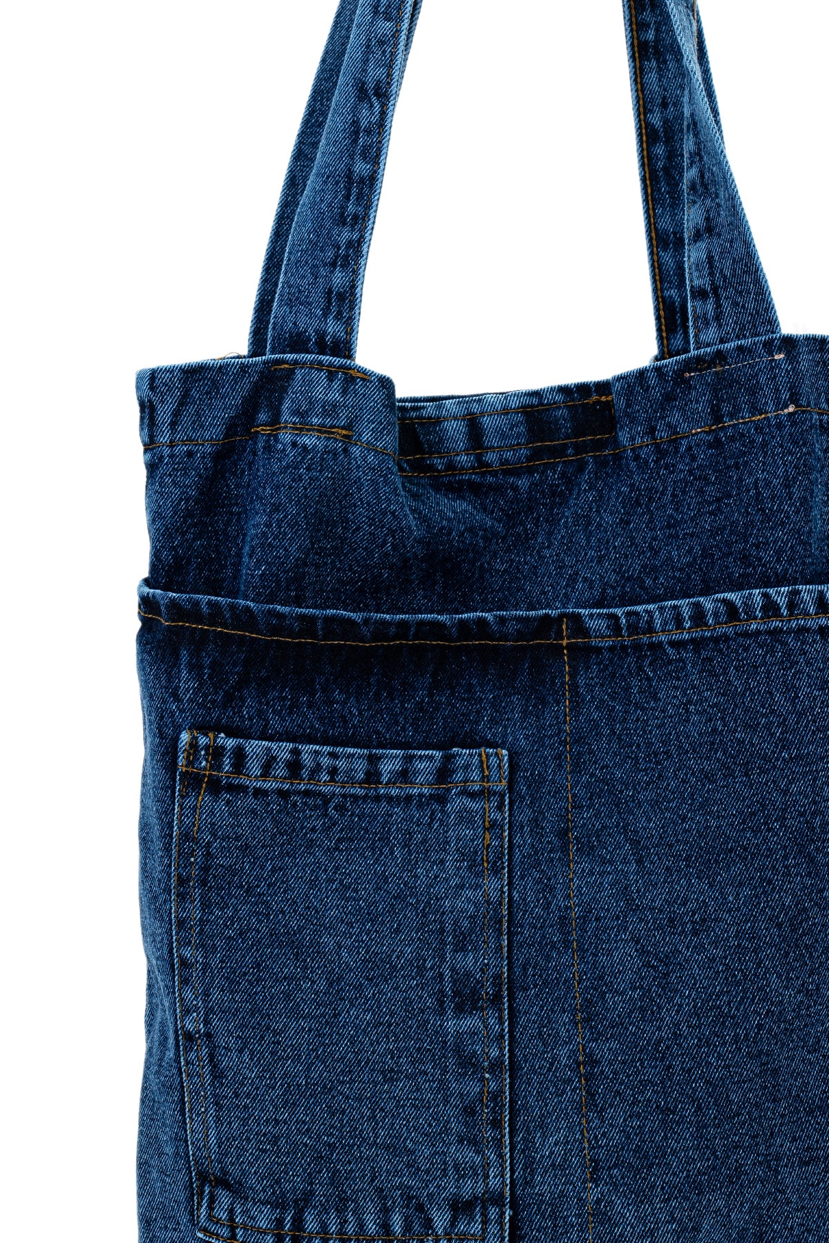 Yama Cep Detaylı Denim Kadın Kol Çanta Derek Lacivert