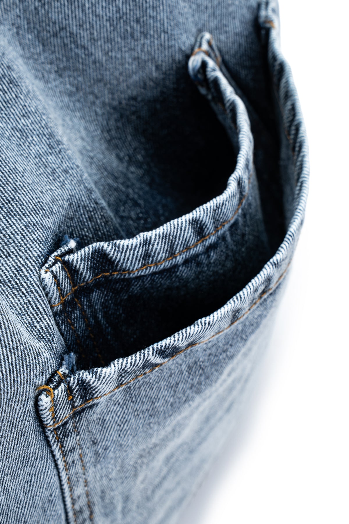 Gizli Cep Görünümlü Salaş Denim Kadın Kol Çanta Ramona Mavi