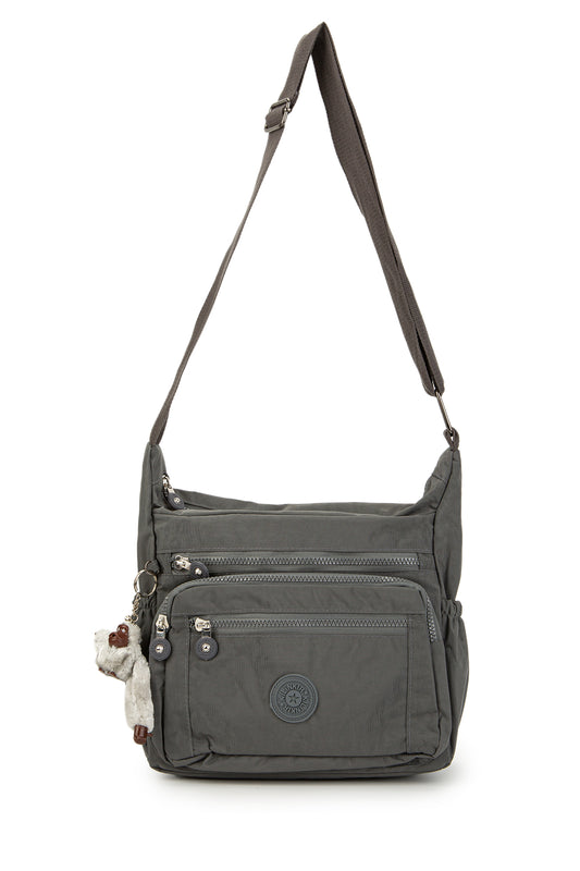 Çok Cepli Klinkır Postacı Hope Kadın Çapraz Çanta Antrasit