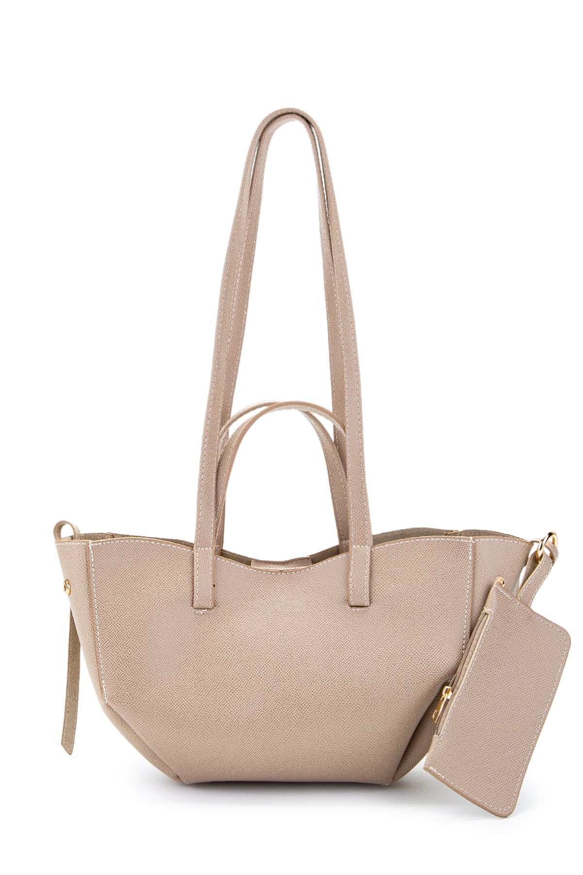 Özel Tasarım Mini Pole Çanta Bej