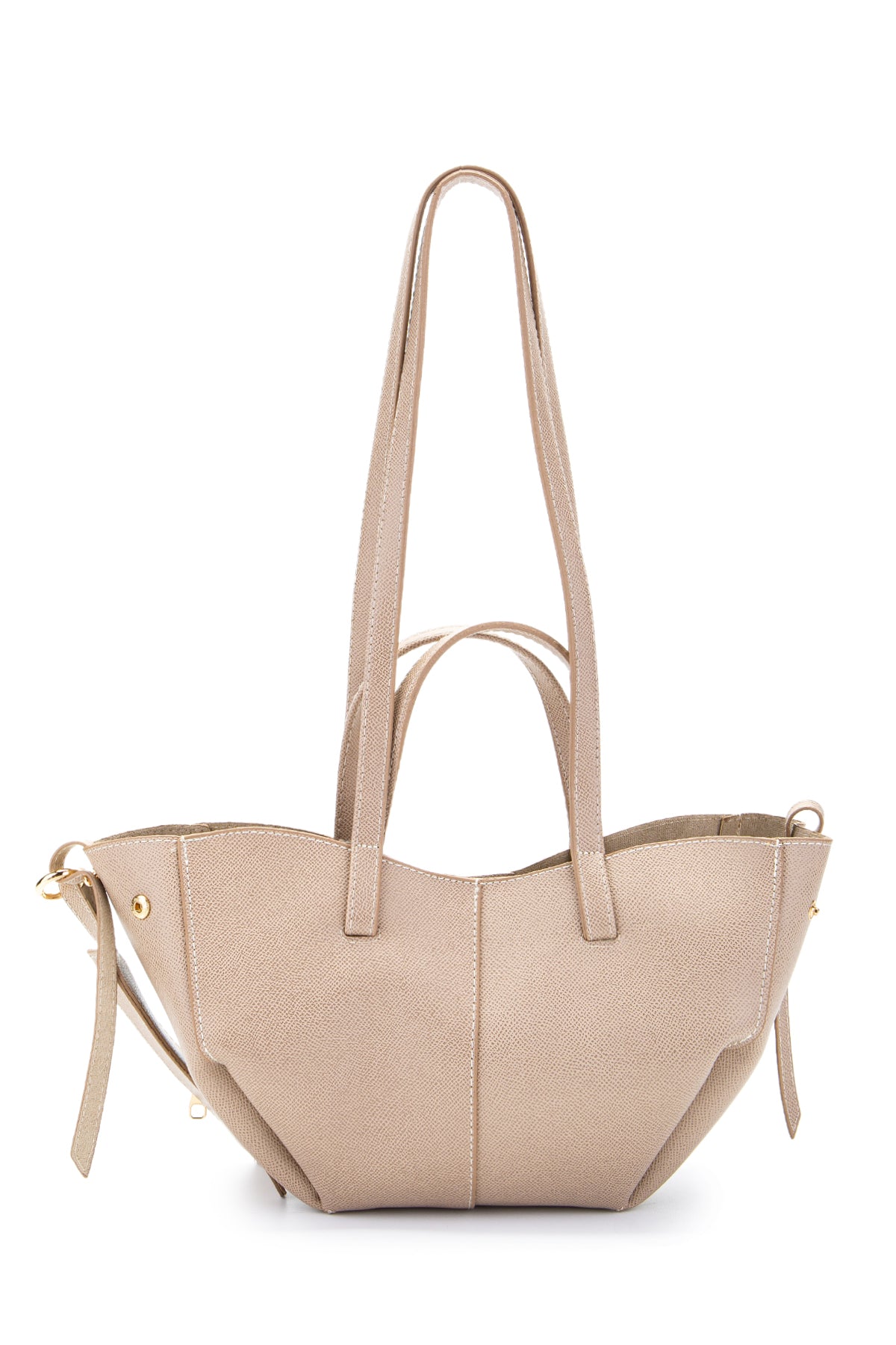 Özel Tasarım Mini Pole Çanta Bej