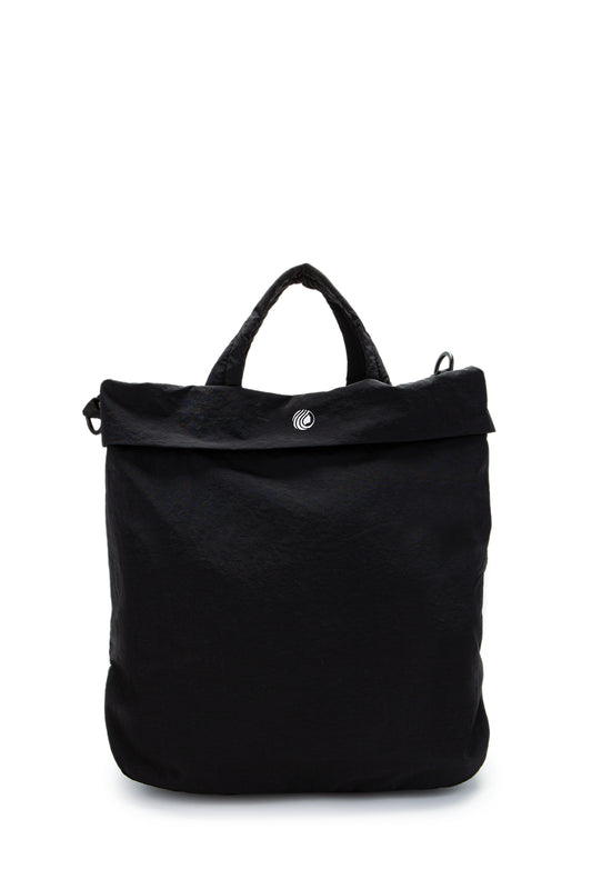 Klinkır Kumaş Suya Dayanıklı Edvin Unisex Çapraz Çanta Siyah
