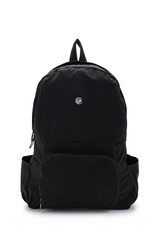 Klinkır Kumaş Suya Dayanıklı Jadon Unisex Sırt Çantası Siyah