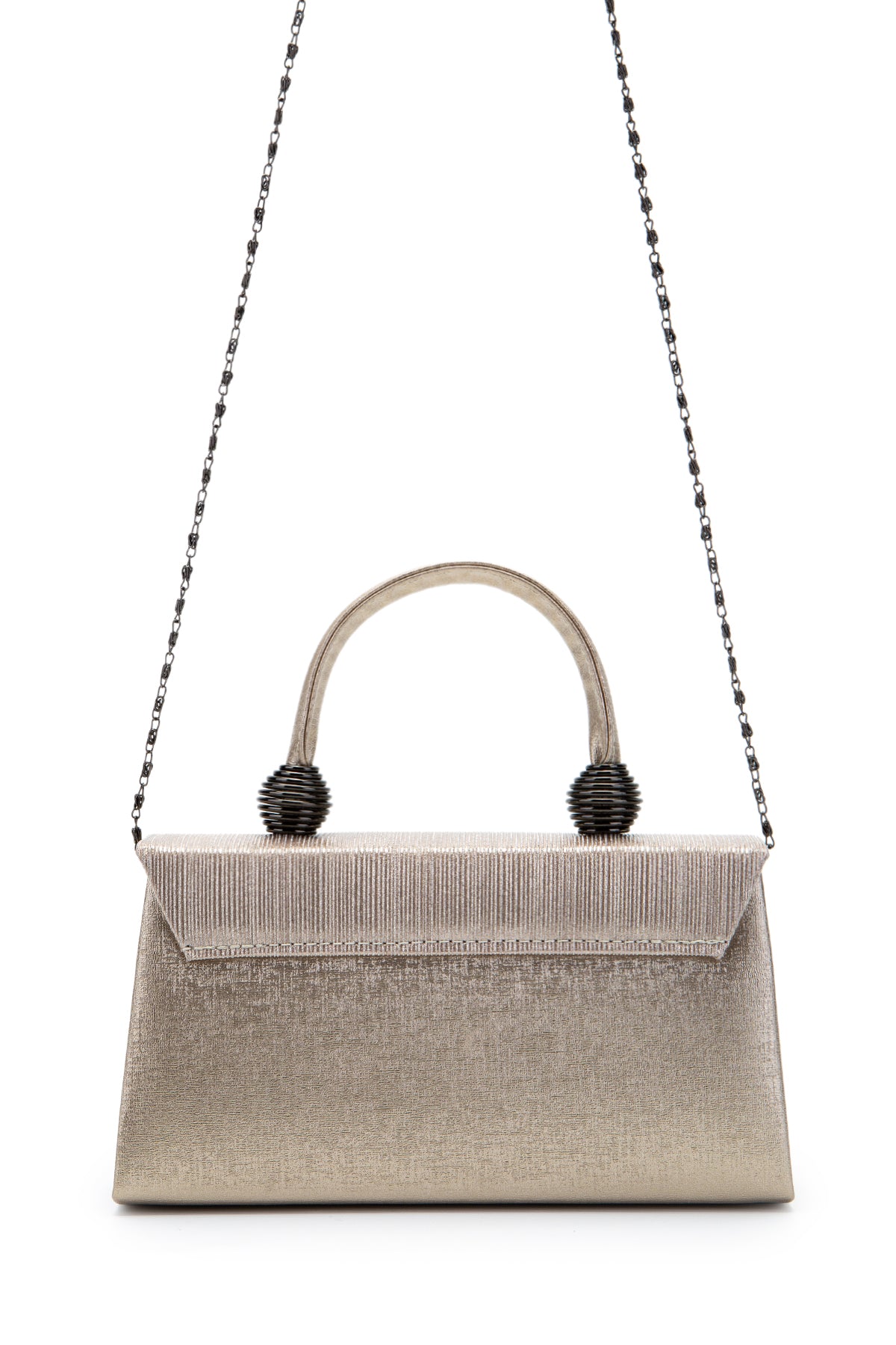 Sim Dokulu Mandy Abiye El Çantası Altın