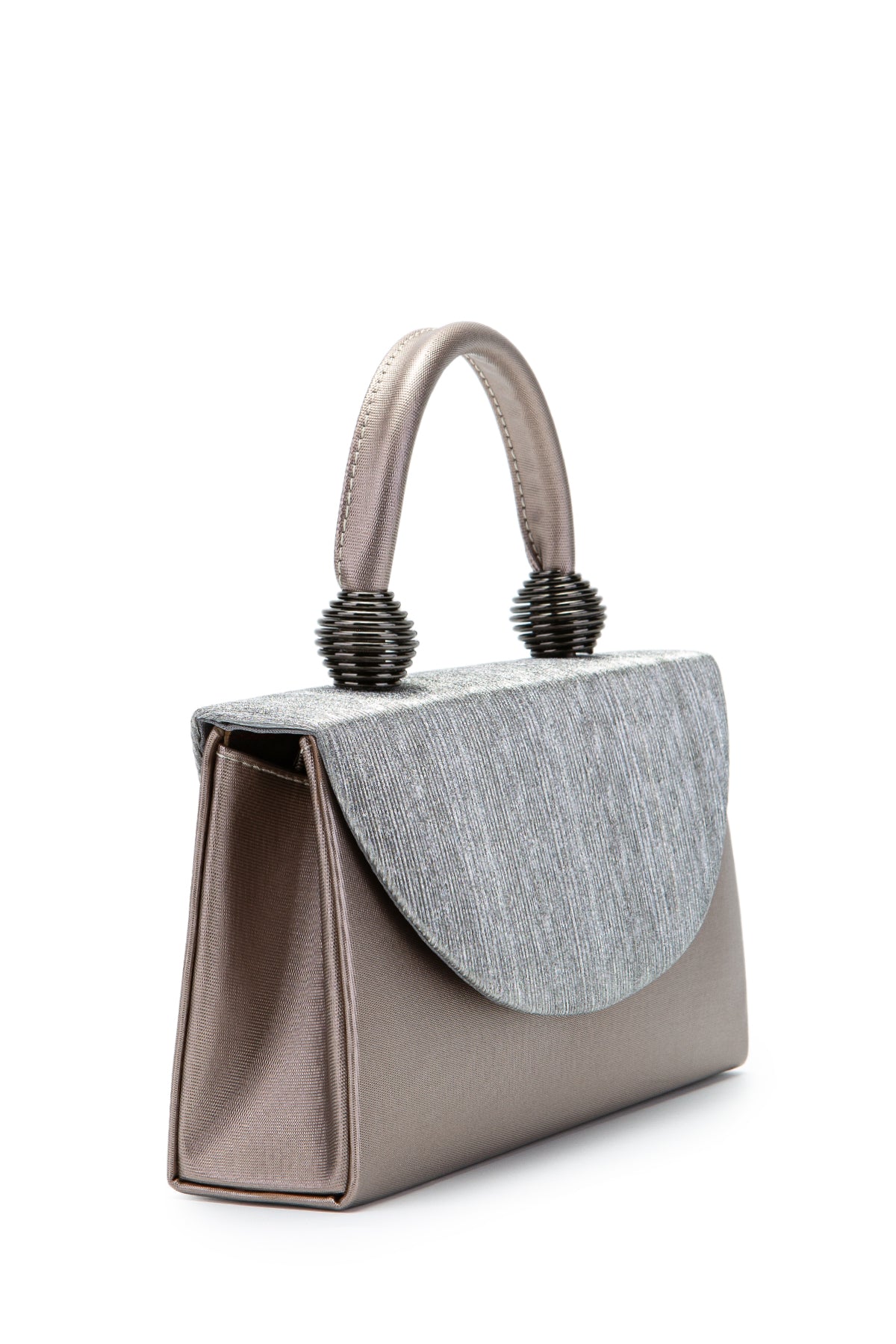 Sim Dokulu Mandy Abiye El Çantası Vizon