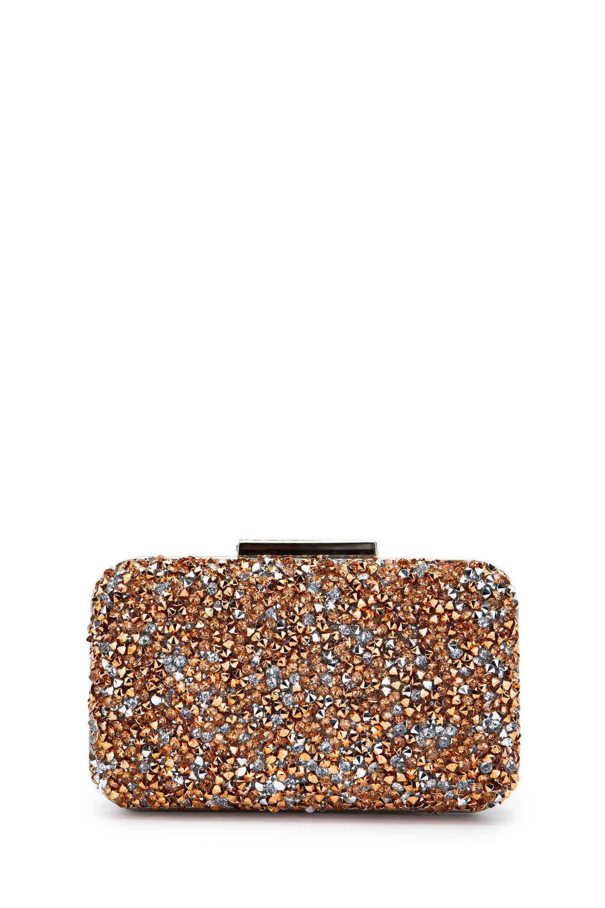 Taşlı Premium Debbie Abiye El Çantası Rose