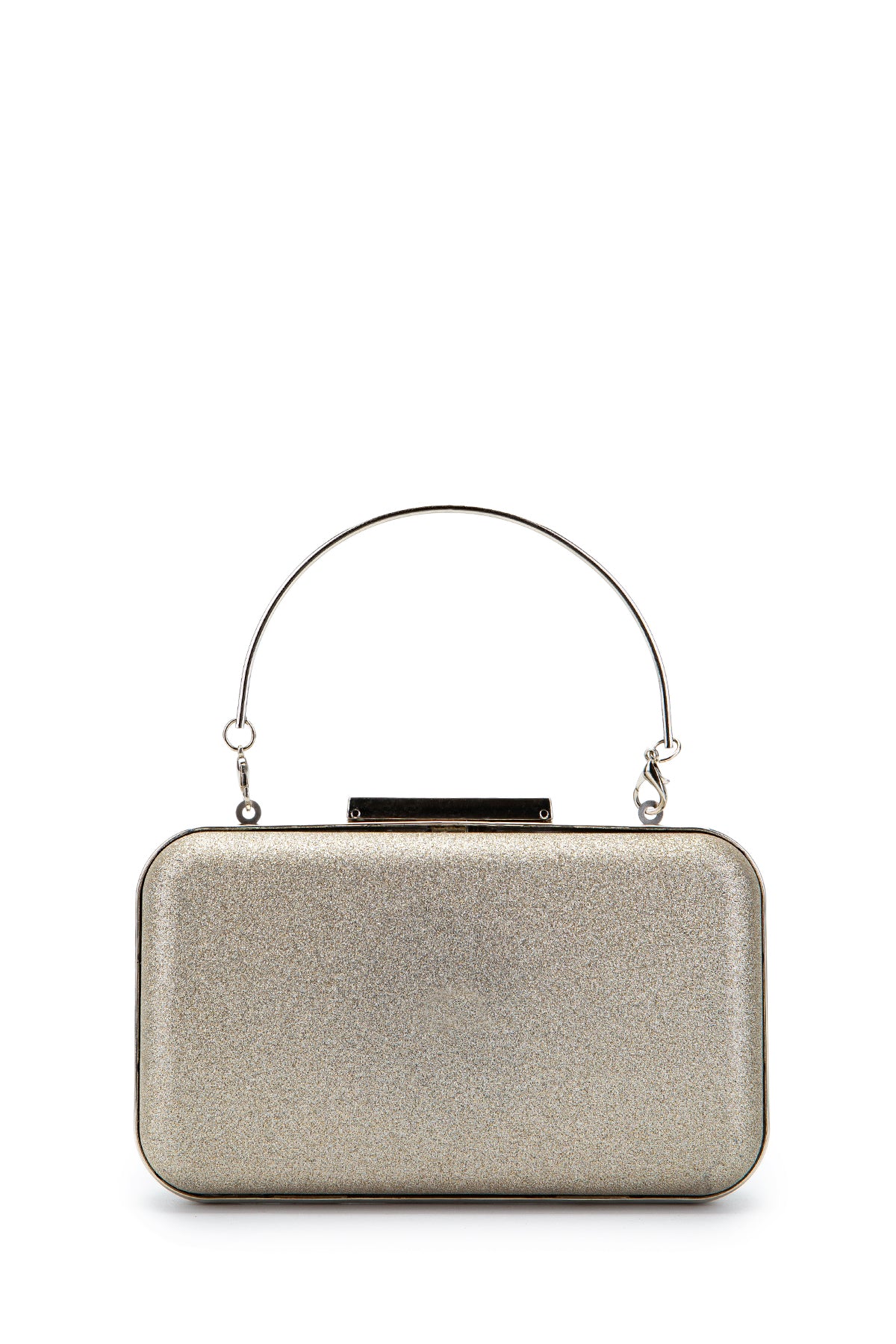 Taşlı Premium Debbie Abiye El Çantası Altın