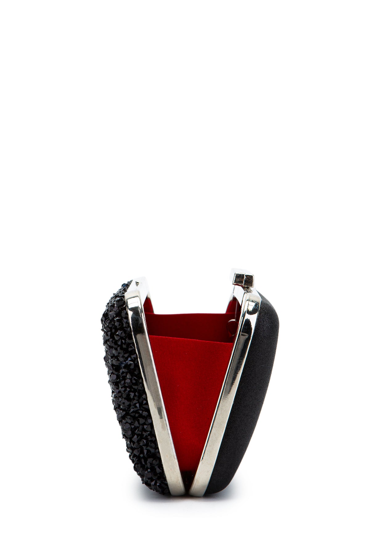 Taşlı Premium Debbie Abiye El Çantası Siyah