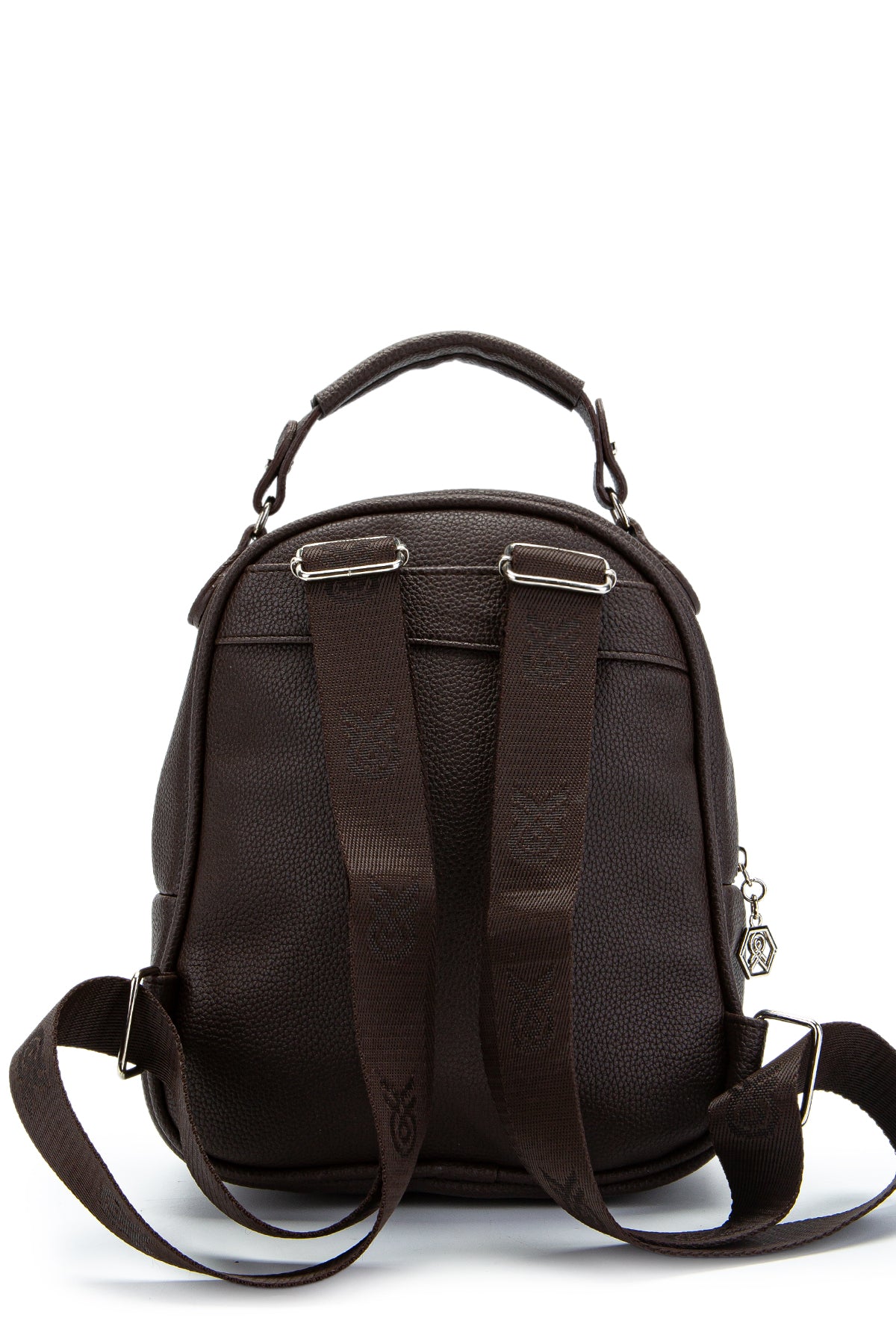 Çok Gözlü Mini Frank Sırt Çantası Kahverengi