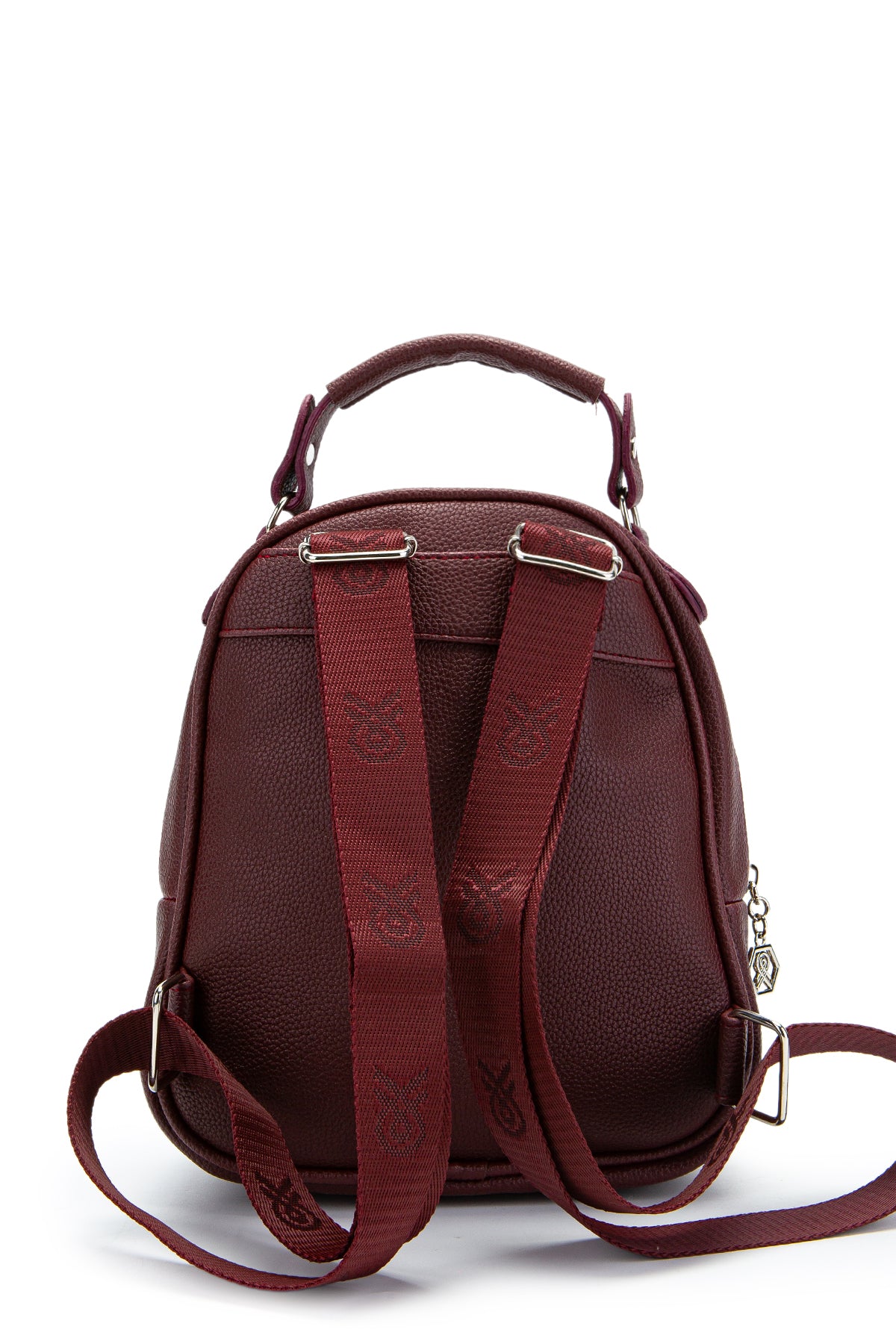 Çok Gözlü Mini Frank Sırt Çantası Bordo