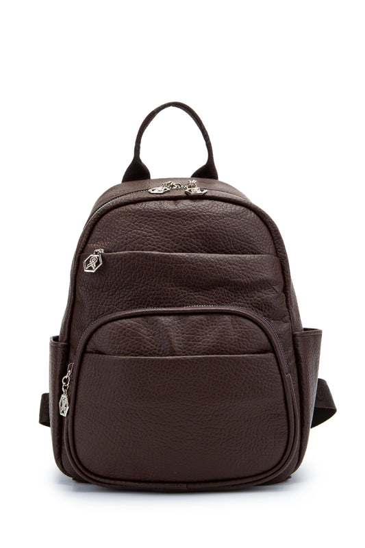 Çok Gözlü Holly Kadın Sırt Çanta Kahverengi