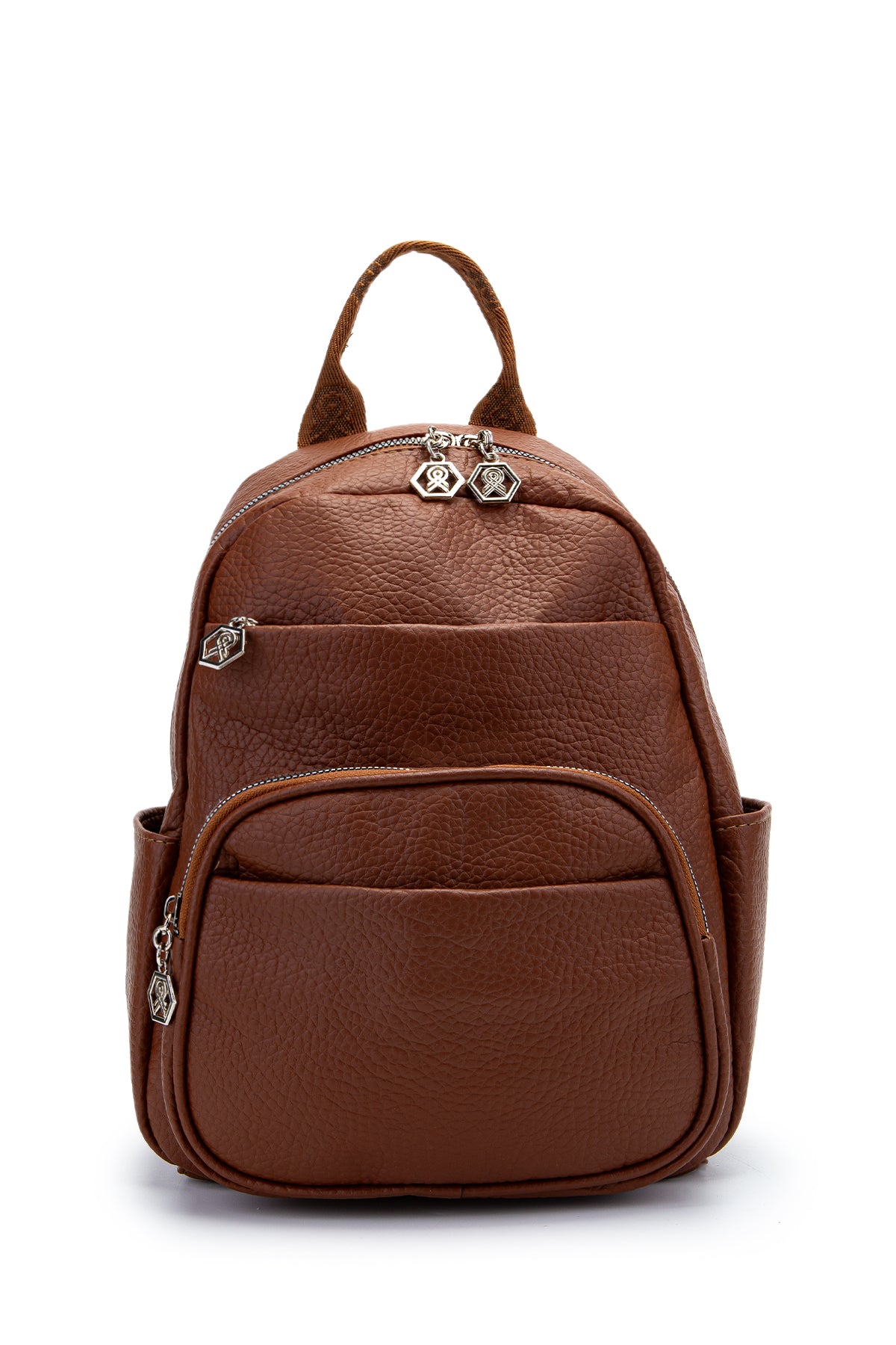 Çok Gözlü Holly Kadın Sırt Çanta Taba