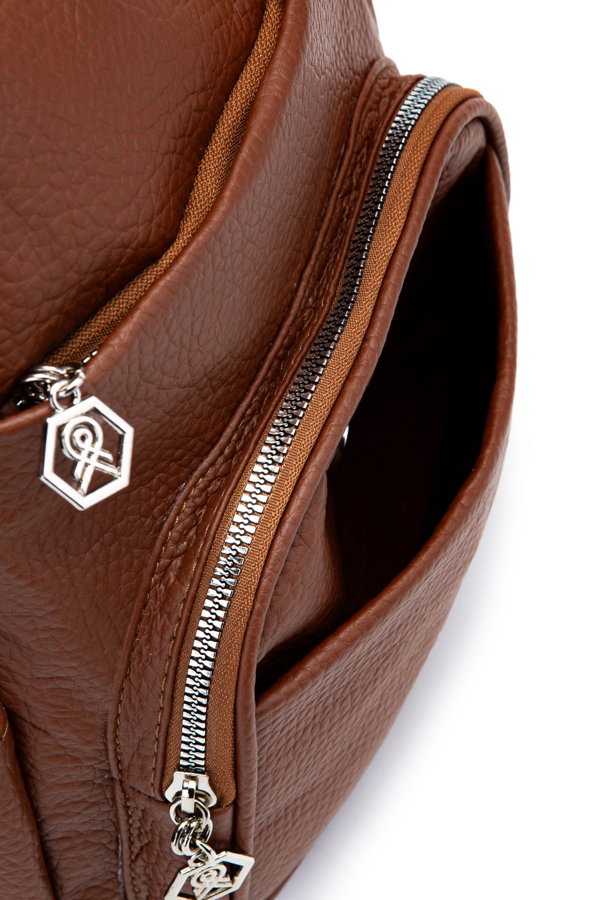 Çok Gözlü Holly Kadın Sırt Çanta Taba