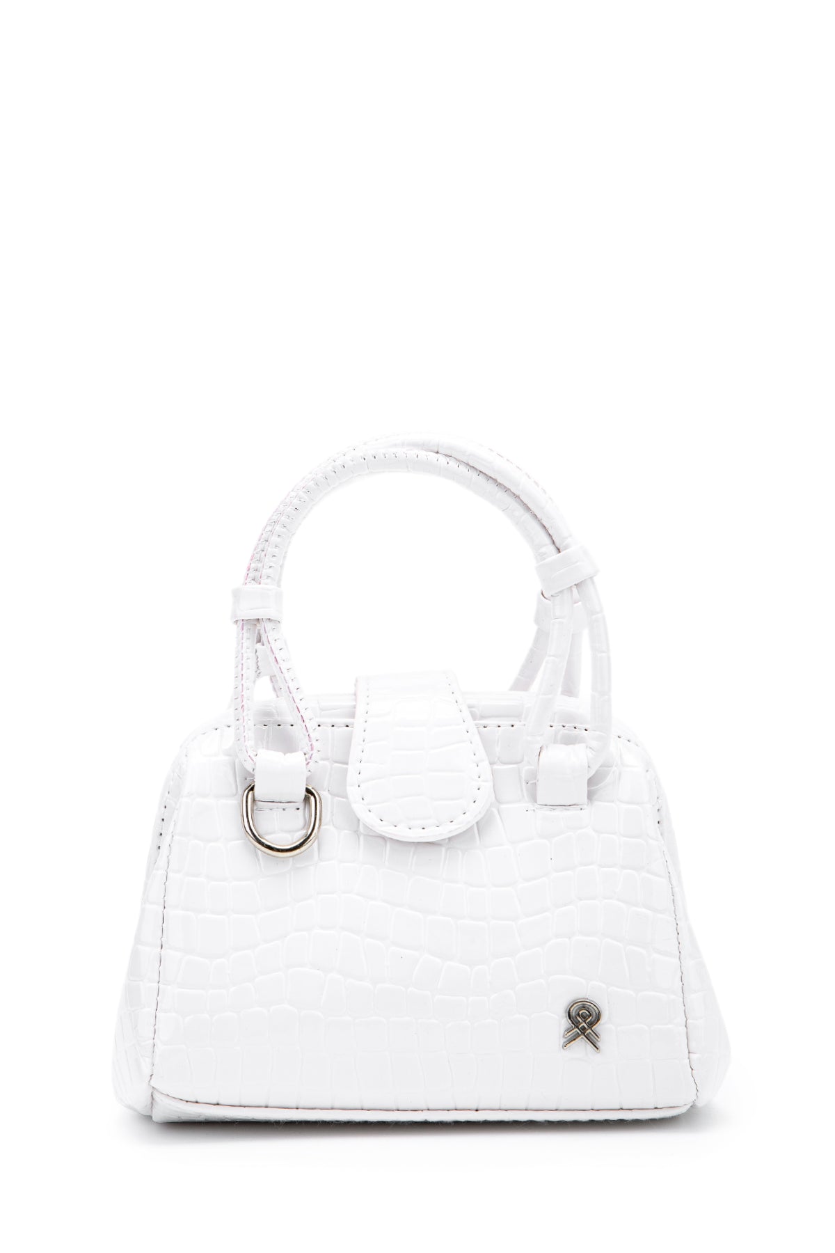 Mini Cluth Tokyo Kadın El Ve Çapraz Çanta Beyaz