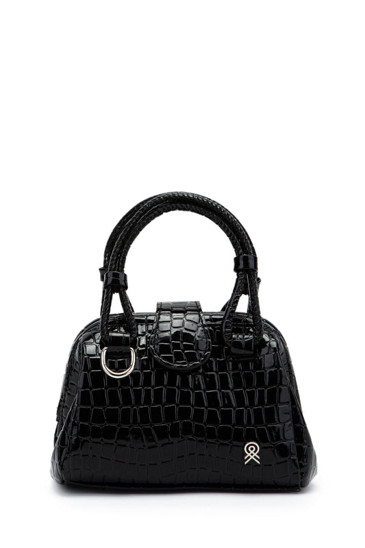 Mini Cluth Tokyo Kadın El Ve Çapraz Çanta Siyah