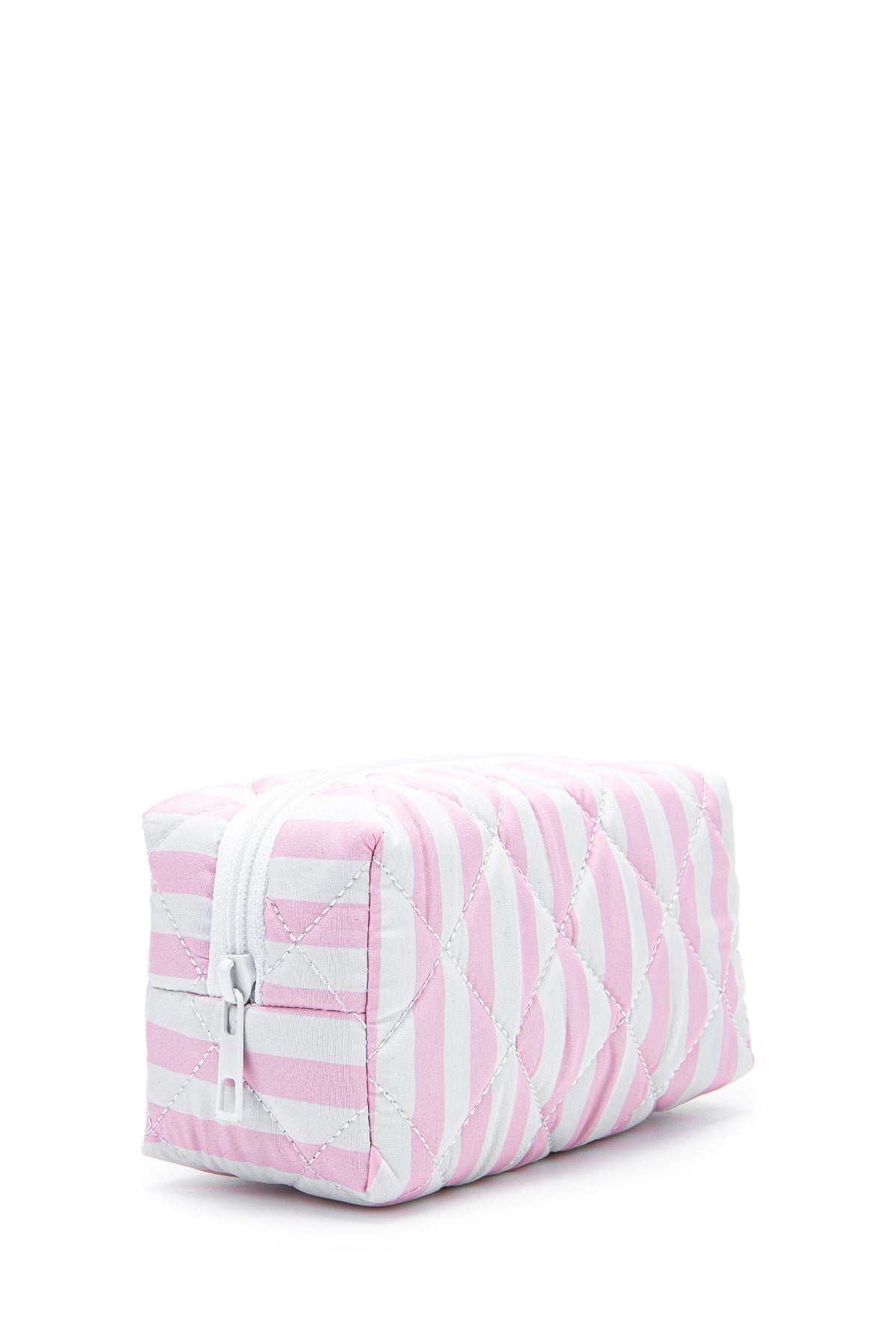 ZC263 Kumaş Kadın Makyaj Çanta Pembe Victoria