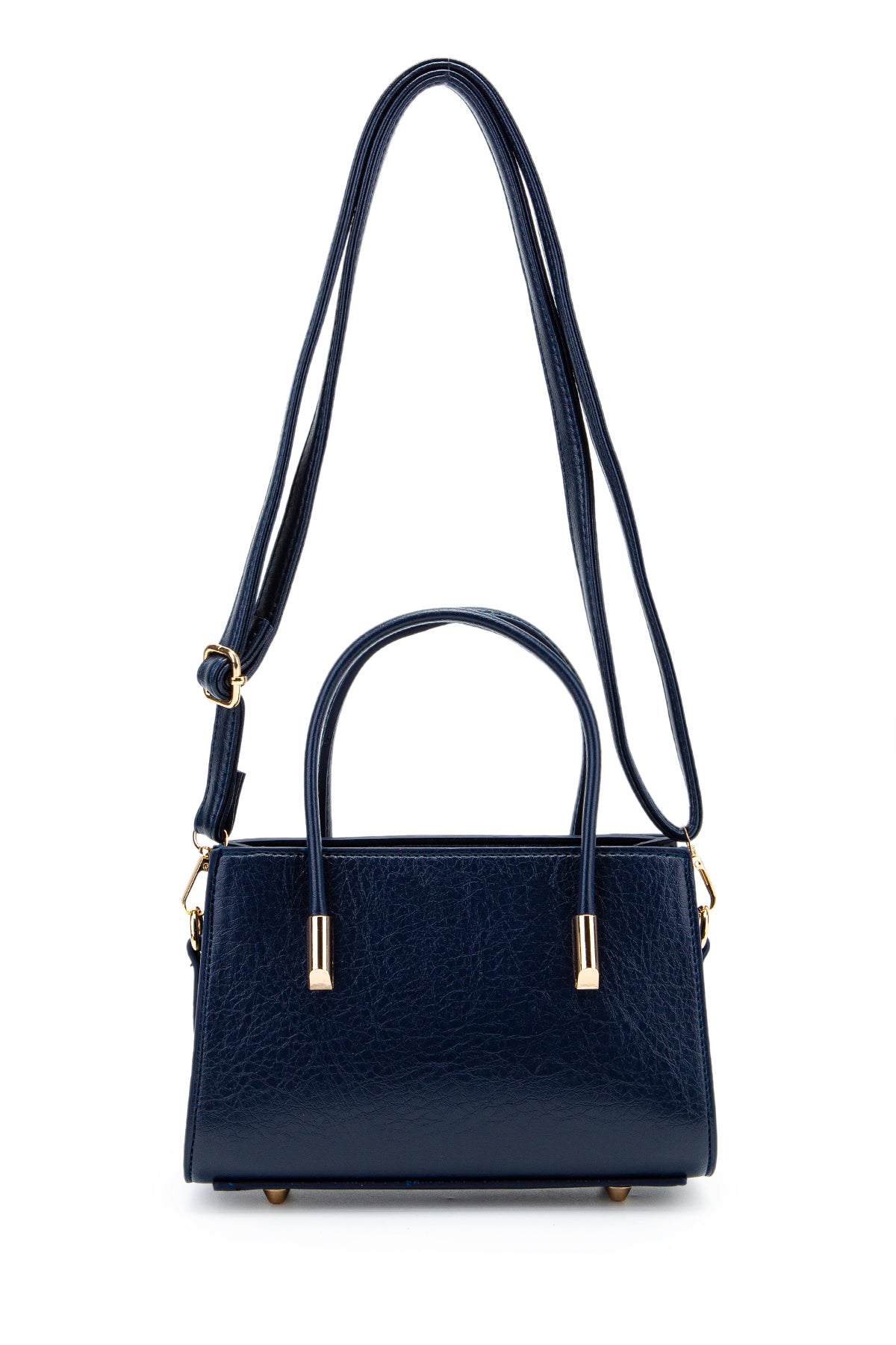 Gold Detay Sabit Askılı Kadın Çapraz Çanta Siena Lacivert