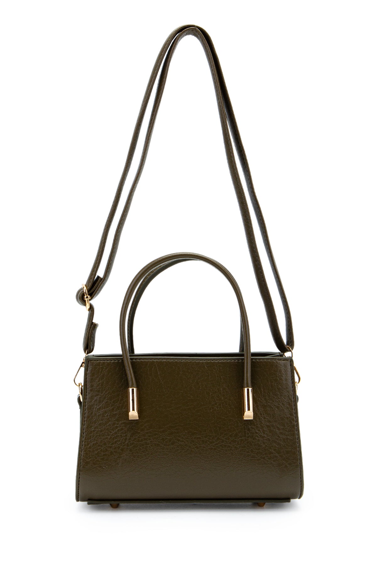 Gold Detay Sabit Askılı Kadın Çapraz Çanta Siena Haki