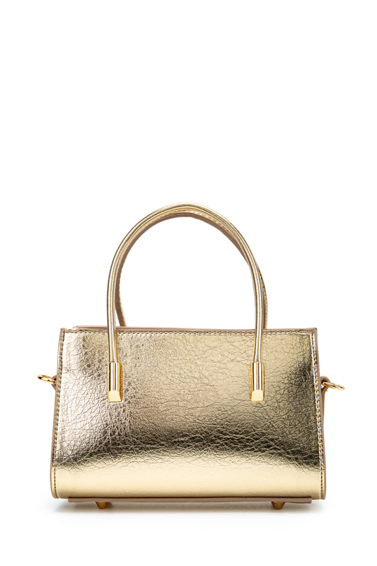 Gold Detay Sabit Askılı Kadın Çapraz Çanta Siena Gold