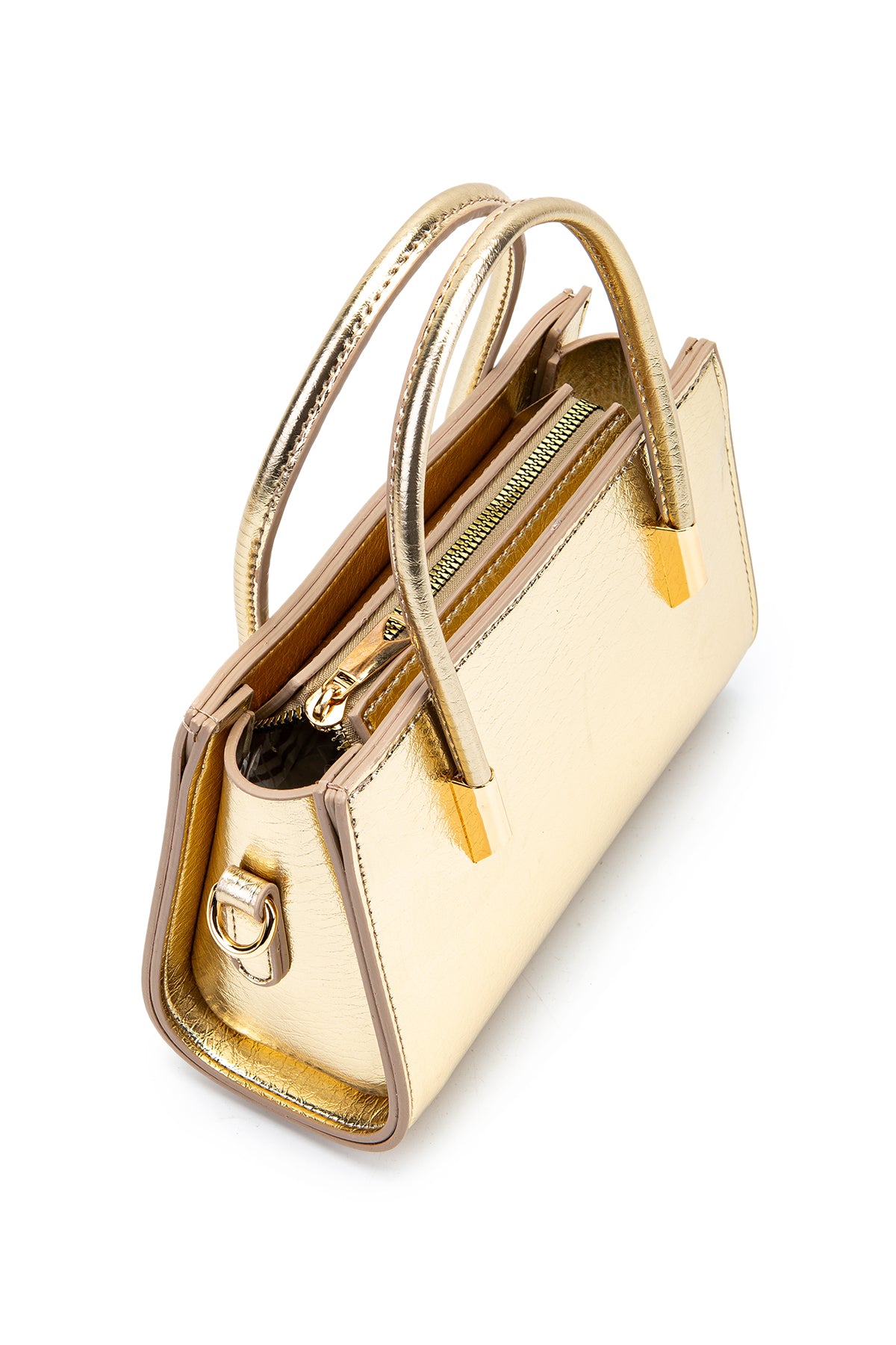 Gold Detay Sabit Askılı Kadın Çapraz Çanta Siena Gold