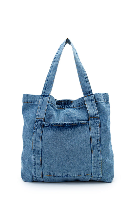 Tek Cepli Kot Kadın Kol Çanta Spark Mavi