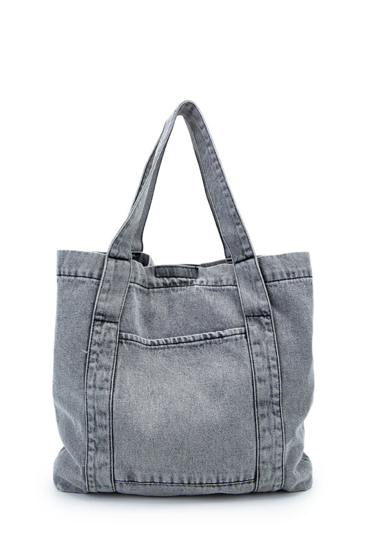 Tek Cepli Kot Kadın Kol Çanta Spark Gri